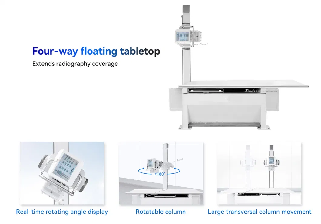 Factory Price Hospital Medical Equipment High Frequency Toshiba Siemens X-ray Tube 200mA 500mA 630mA 32kw 50kw Stationary Digital X Ray Medical X-ray Machine